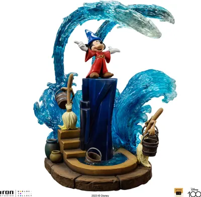 Produktbild von Disney Art Scale Deluxe Statue 1/10 Mickey Fantasia Deluxe 51 cm