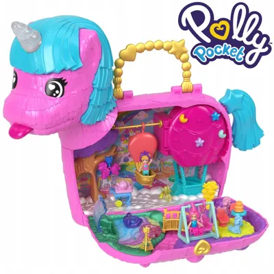 Obrázek produktu pro Polly Pocket Jednorožec překvapení hračka pro dívky HYD96