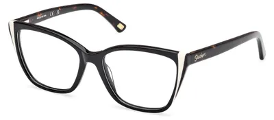 Imagen del producto de Gafas Skechers para mujer, estilo cat-eye, color negro, modelo SE50102, con graduación