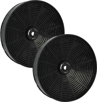 Produktbild von vhbw 2x Aktivkohlefilter kompatibel mit Electrolux EFG695B 90000007500, EFI691B 90000007700, EFI691W 95510142100 Dunstabzugshaube - 17,3 cm
