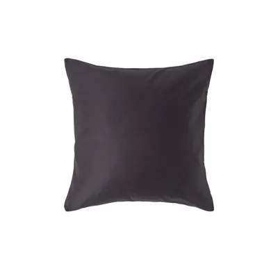 Produktbild von HOMESCAPES Kopfkissenbezug Fadendichte 1000 anthrazit 40 x 40 cm
