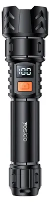 Image de Yesido Tc10 Rechargeable Led Flashlight - Black
