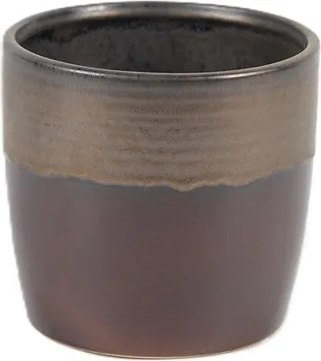 Produktbild von Rasteli Blumentopf-Dekotopf Braun-Melange D 15,8 cm H 14,5 cm