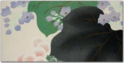 Produktbild von Coloray - Bild aus Glas - Glasbilder - 100 x 50 cm - Glasblock mit Bild Gehärtetes Glas Wohnzimmer Küche Dekoration Wanddekoration - Blätter Asiatisch