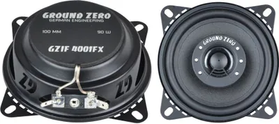 Produktbild von Ground Zero GZIF 4001FX 2-Wege Einbau-Lautsprecher-Paar, passiv, 90 Watt