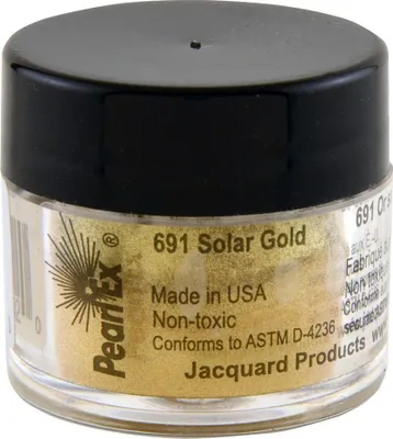 Produktbild von Jacquard Pigmentpulver Pearl Ex Sonnengold 3 Gramm kreativ