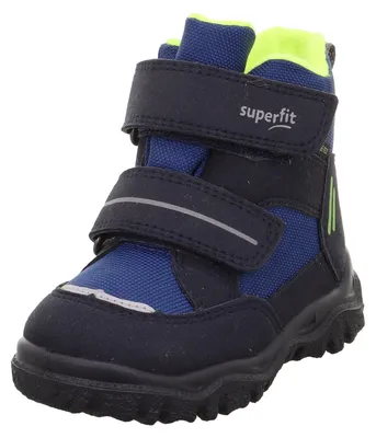 Produktbild von Superfit Jungen Husky1 Gore-tex 1-006045 Stiefel, Blau Gelb 8040, 21 EU