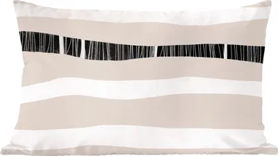 Produktbild von MuchoWow® Zierkissen Sofakissen Wohnzimmer Dekokissen 50x30 cm Linie - Pastell - Minimalismus - Muster - Wohnzimmerdekoration - Polster mit Photo