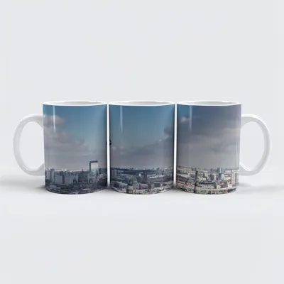 Image de tasse raxxa premium "Berlin Cityblick en hiver