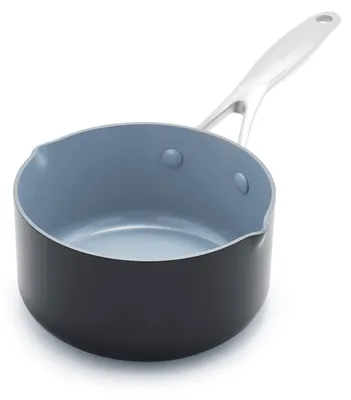 Stielkasserolle 16 cm, 1,5 L, Antihaft, Induktion, mit Deckel