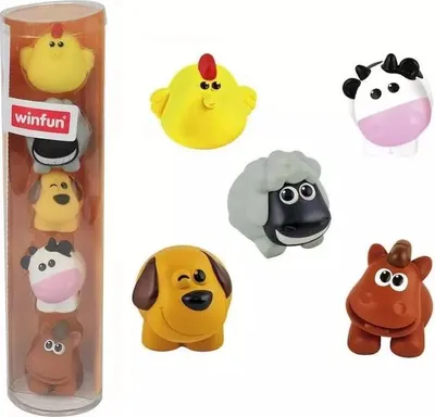 Obrázek produktu pro winfun-My Soft Farm Animals Set, barva modrá (7301302) WINFUN