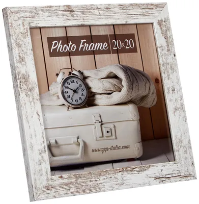 Produktbild von ZEP Nelson 6, Einzelbilderrahmen, Holz, Holz, Tisch, Wand, 20 x 20 cm, Quadratisch