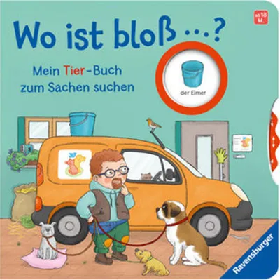 Produktbild von Wo ist bloß ...? - Mein Tier-Buch zum Sachen suchen