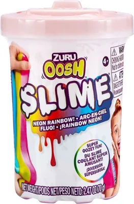 Produktbild von Zuru Oosh Schleim, dehnbar, klebrig, stressreduzierend, ungiftig, 70 Gramm, kleine Dose