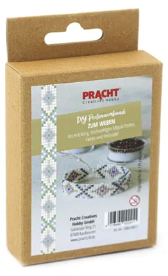 Obrázek produktu pro PRACHT Sada na výrobu DIY korálkového náramku, bílý/vícebarevný, 170 x 14 mm