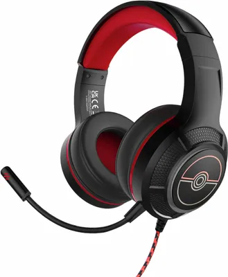 Immagine prodotto di OTL Technologies Pokémon PK0904 cuffia e auricolare Cuffie Cablato A Padiglione Giocare Nero, Rosso