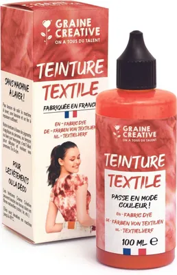 Produktbild von Textilfarbe 100 ml Tie and die Effekt - Terracotta