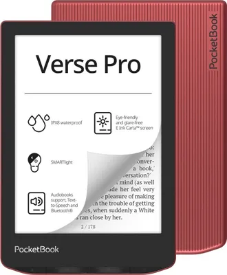Obrázok produktu pre Čtečka PocketBook Verse Pro (634) červená