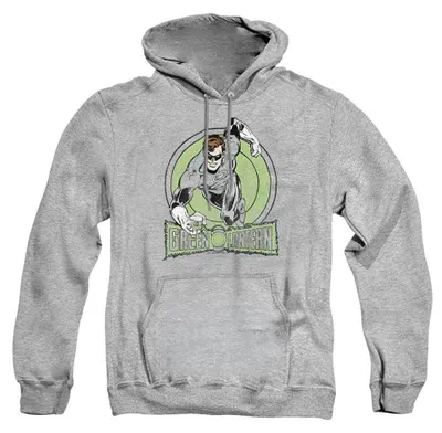 Produktbild von Green Lantern - Kapuzenpullover für Herren/Damen Uni TV38281 (XXL) (Sportliches Heather)