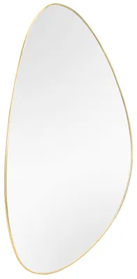 Image de Miroir décoratif Ida métal doré 40x60 cm