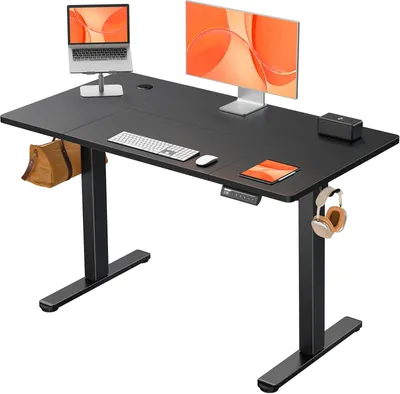 Productafbeelding van Zit-Sta Bureau Elektrisch Verstelbaar - 120 x 60 cm Werkblad - 72-118 cm Hoogte