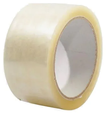 Produktbild von Packband transparent 50 mm x 66 m PP Klebeband Acrylat leise abrollend für Kartonverschluss Versand Lager