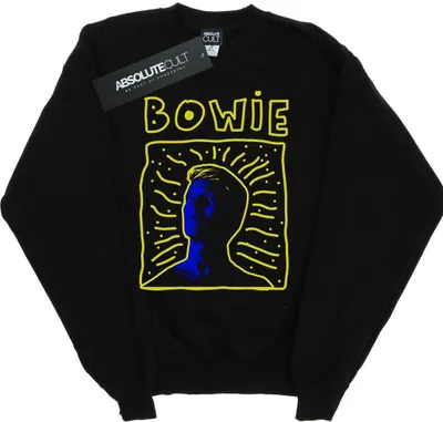 Immagine prodotto di David Bowie - Felpa "90s" da uomo BI19306 (L) (Nero)