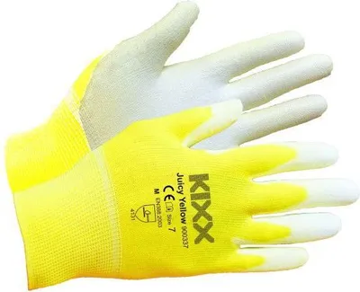 Produktbild von Gartenhandschuhe Juicy Yellow Größe S oder 7 KIXX