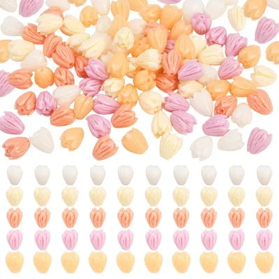 Productafbeelding van Set van 100 Jasmijnbloesem Kralen voor Sieraad Maken