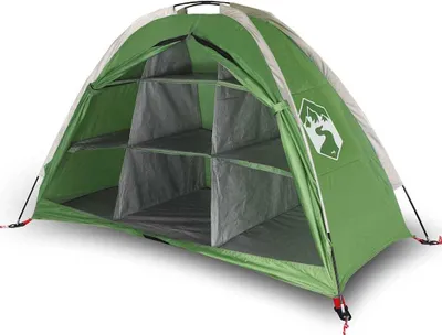 Produktbild von vidaXL Camping-Organizer-Zelt 9 Fächer Grün Wasserdicht