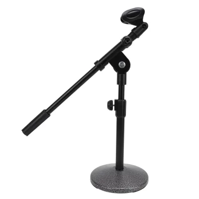 Imagen del producto de Soporte de micrófono para escritorio, soporte de micrófono de escritorio, soporte de micrófono para escritorio, soporte de micrófono para mesa, soporte de micrófono de mesa ajustable, soporte de micrófono para escritorio para reuniones