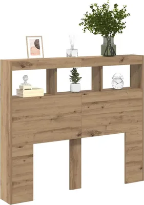Obrázok produktu pre vidaXL Artisan dubové čelo 120 x 17 x 102 cm materiál na báze dreva