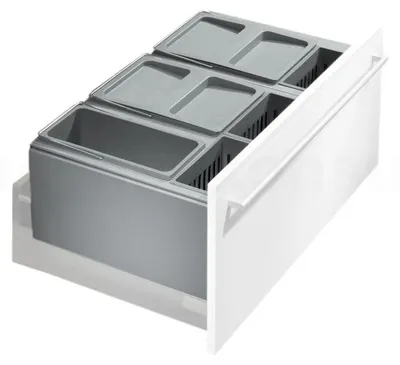 Obrázek produktu pro Hailo AS XXL 800 odpadkový systém 3630801 Inset 48 l zásuvka