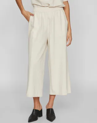 Produktbild von Weite Culotte-Hose mit elastischem Bund | 40