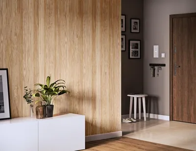 Zdjęcie produktu dla Panele ścienne Vilo Motivo PVC Naturalne drewno, 4 panele 265x25 cm, wodoodporne, odporne na uderzenia, odporne na promieniowanie UV panele z prostym montażem zatrzaskowym bez wiercenia i malowania, 2,65 m² w opakowaniu