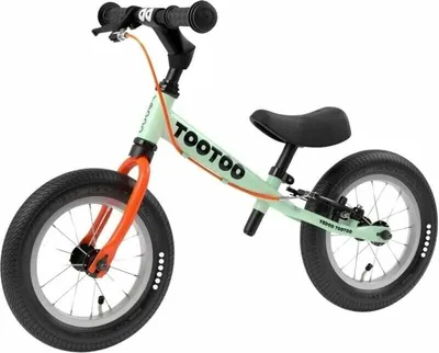 Produktbild von Yedoo TooToo, Balance-Bike, Kinder, Unisex, Senkrecht, Stahl, Schwarz, Mintfarbe, Orange