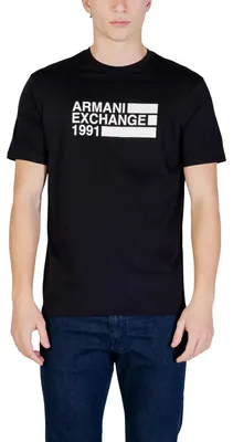 Produktbild von Armani Exchange Herren T-Shirt Schwarz 506069 : Größe - L Größe: L