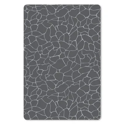 Produktbild von MuchoWow® Mauspad Mousepad Design - Geometrie - Schwarz 18x27 cm - Mousepads - Maus Mat - Pad - Mausunterlage