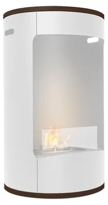Produktbild von Ottaviano - Bioethanol-Kamin freistehend ø 40xH67,5 cm cm weisse Farbe