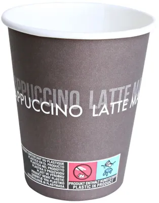 Immagine prodotto di Hygostar 408123 Kaffeebecher To Go 300 ml / 12 oz ø 80 mm Pappe/PE -Mix einwandig