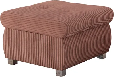 Produktbild von MIRJAN24 Polsterhocker Orkan Klein, Moderne Sitzhocker vom Hersteller, Holzkonstruktion, 60x60x39 cm (Farbe: Poso 29)