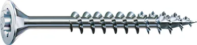 Immagine prodotto di Vite universale Spax 5 x 50 mm testa svasata T-STAR plus filettatura parziale 4CUT WIROX A3J 500 pz
