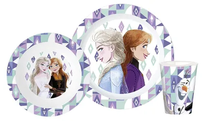 Obrázek produktu pro Snídaňová sada Frozen 3-dílná PP