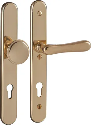 Produktbild von SH-Wechselgarnitur ELEGANT/22 - auf Schild PZ88, TS-80, ohne Kzs., Mess. poliert ÖNORM