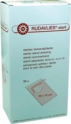 Immagine prodotto di RUDAVLIES STER 20CMX10CM nastro per bendaggi, 50 pezzi PFL