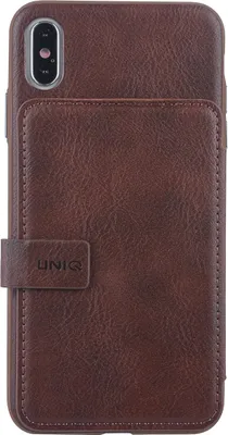 Produktbild von Back cover for iPhone X-Xs Max - Brown