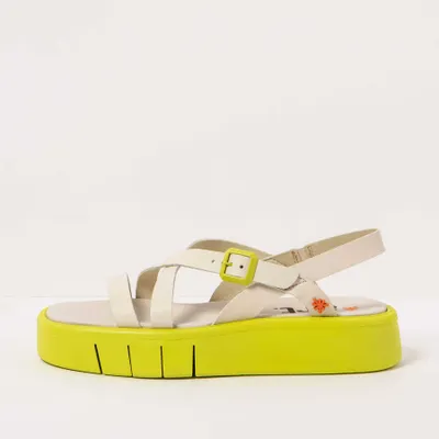 Produktbild von Art Sandalen Damen 1853 NAPPA CREAM-PISTACHO/ MALAGA Farbe Beige