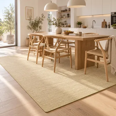 Produktbild von Sisal Natur Teppich Astra Hirse, Größe:80x160 cm