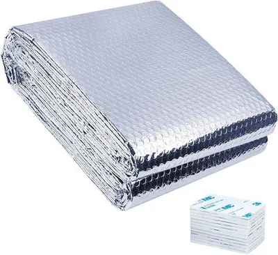 Produktbild von Isolatiefolie 5 m x 06 m x 3 mm - Energiebesparende Folie für Radiatoren - Winterschutz für Heizungen