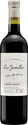 Produktbild von Les Jamelles Cabernet-Merlot Sélection Spéciale Pays d'Oc 2022 Wein ( 1 x 0.75 L )